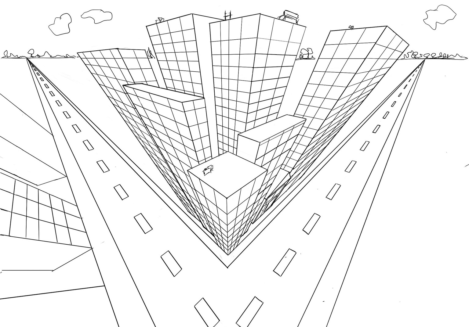 6 different perspective views, thanks so much for the fun lessons!  I drew them - image 5 - student project