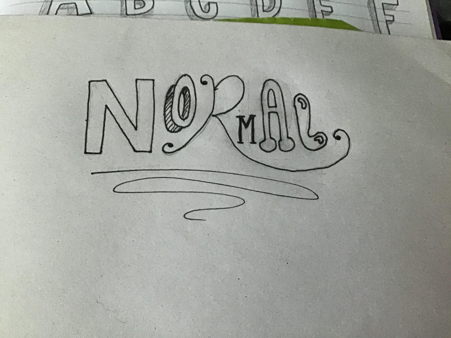 Lettering - image 3 - student project