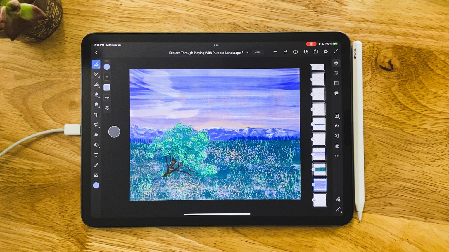 My Digital Brush Experiments - image 10 - student project