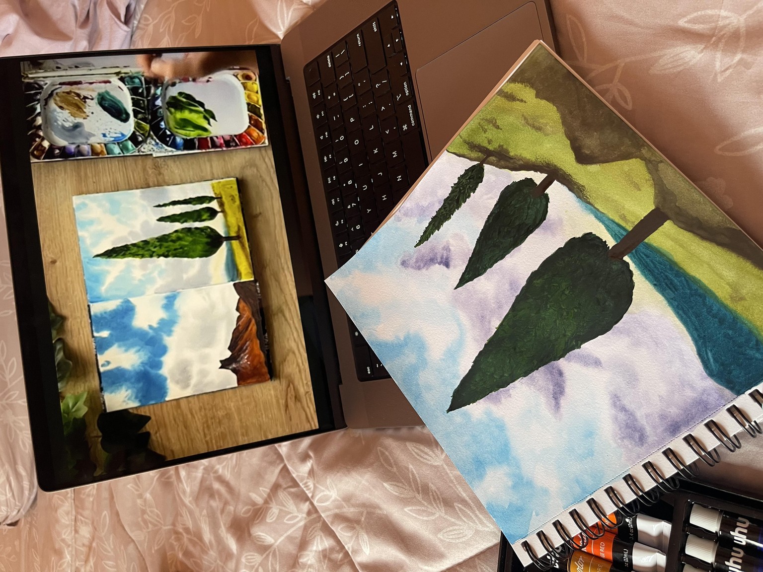 My Watercolour Art. - image 2 - student project