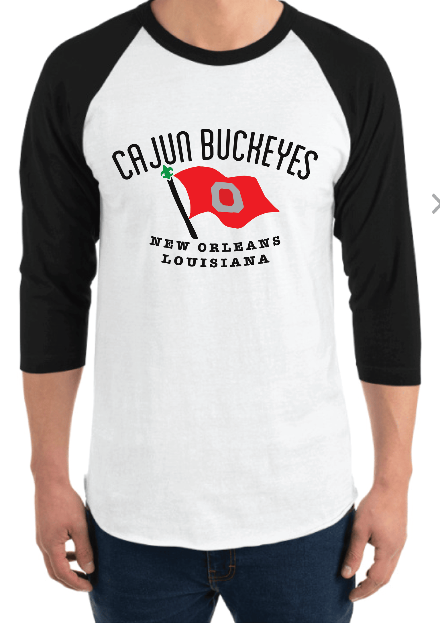Cajun Buckeyes T-Shirt - image 5 - student project