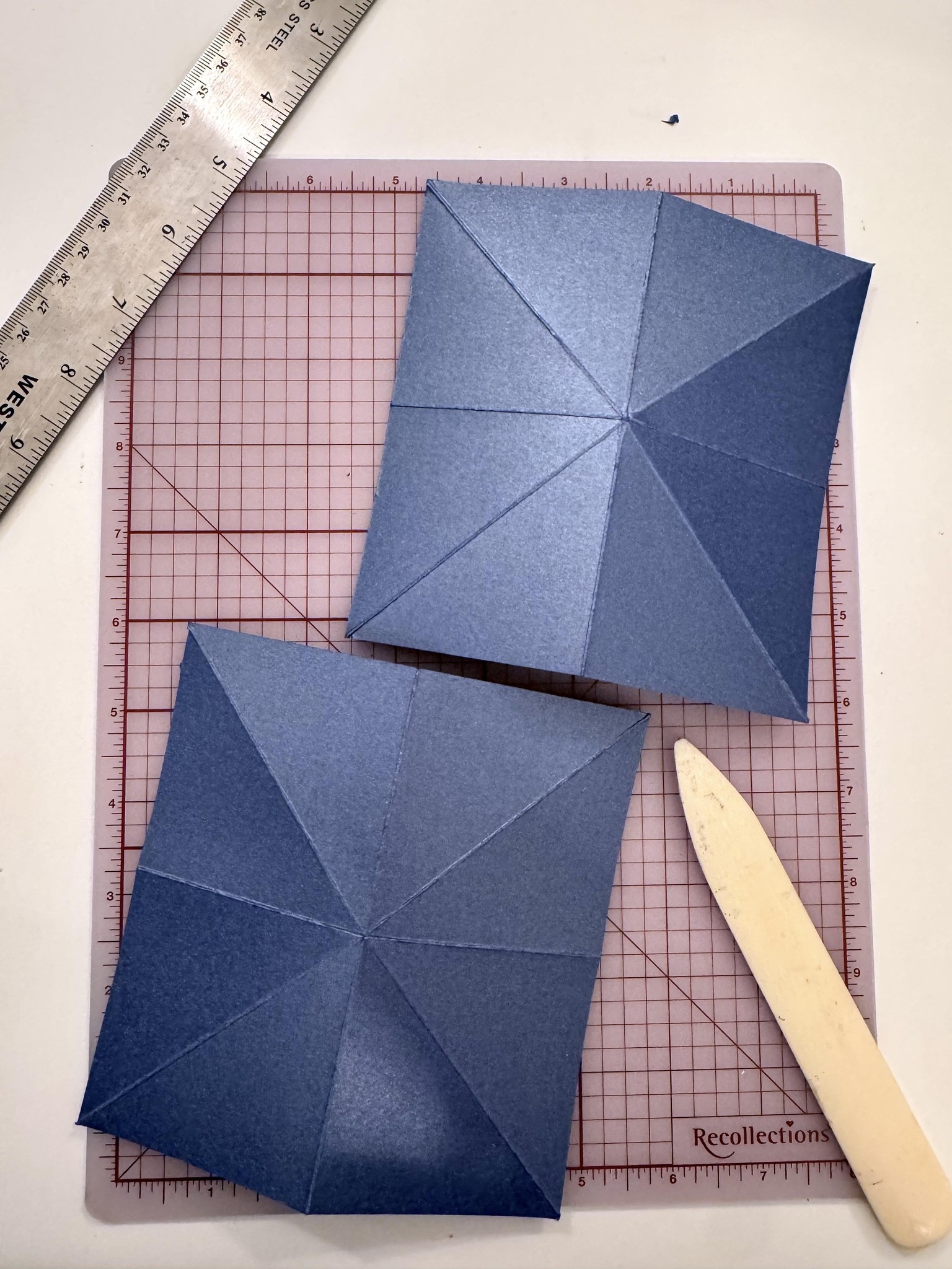 Geometric Star paper Ornament - image 2 - student project