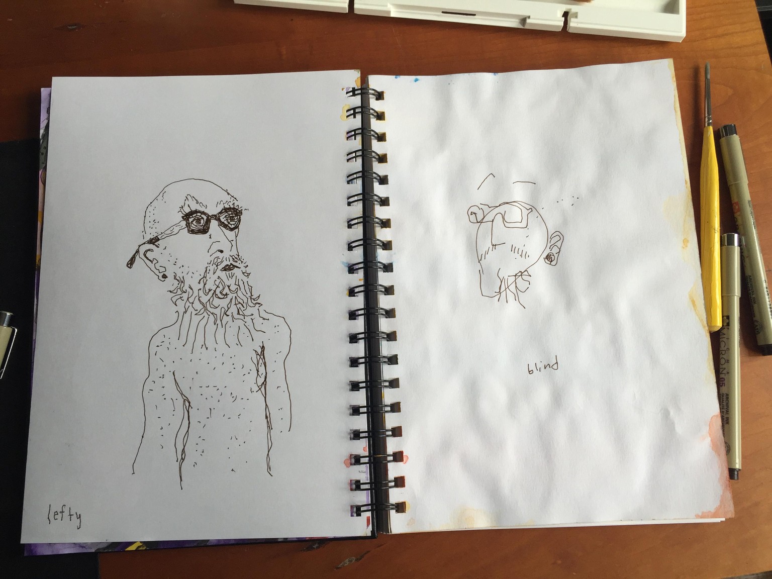 Michael's MNW Sketchbook 1 - image 3 - student project