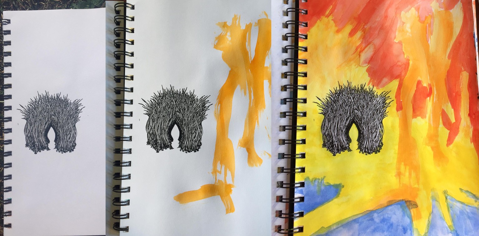 Michael's MNW Sketchbook 1 - image 6 - student project