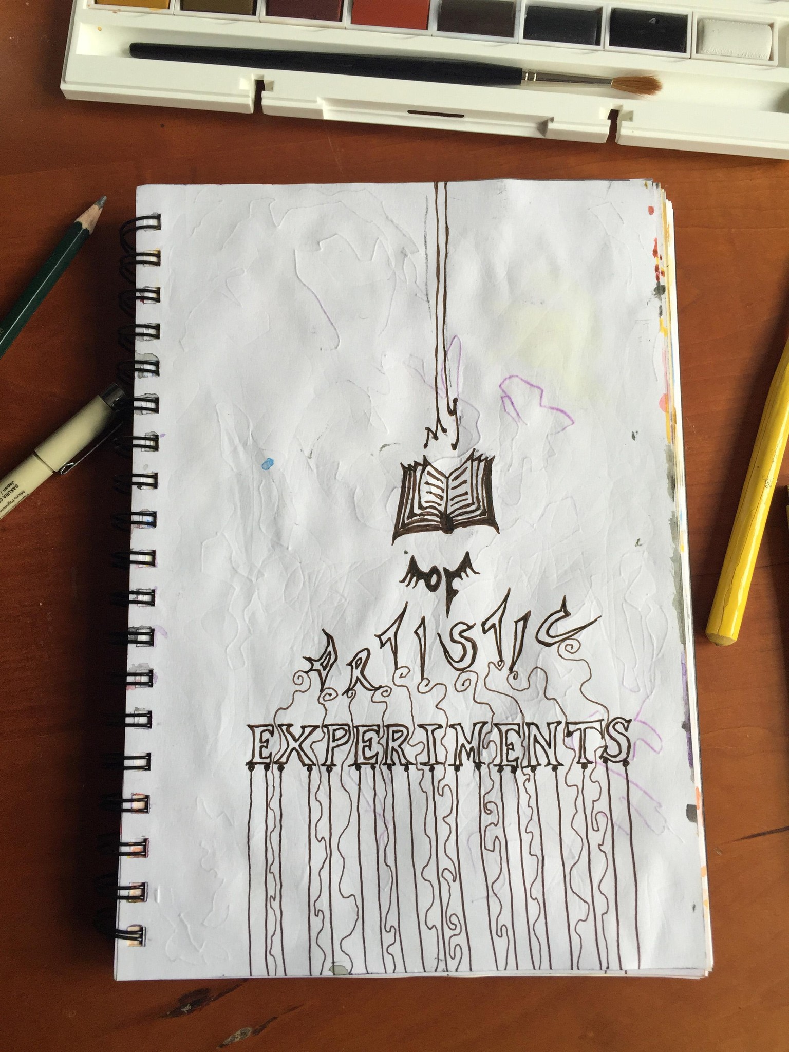 Michael's MNW Sketchbook 1 - image 2 - student project