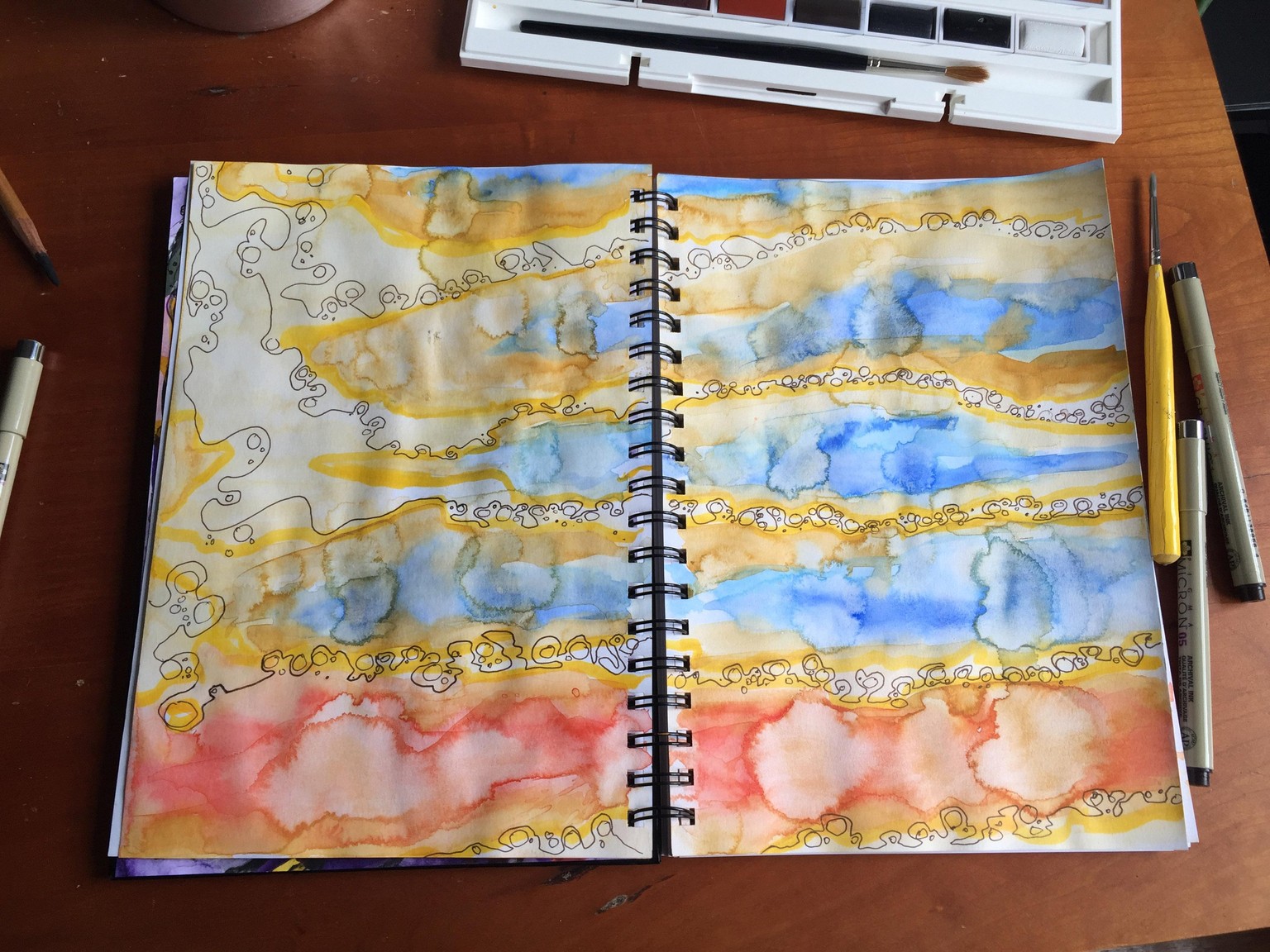Michael's MNW Sketchbook 1 - image 4 - student project
