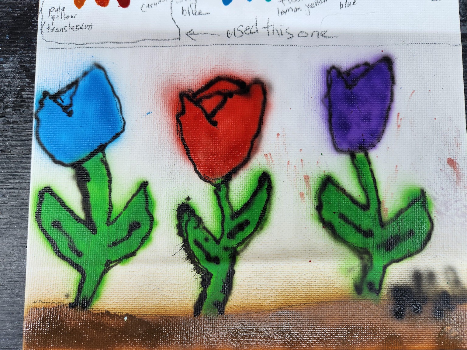 Airbrush Palettes - image 2 - student project