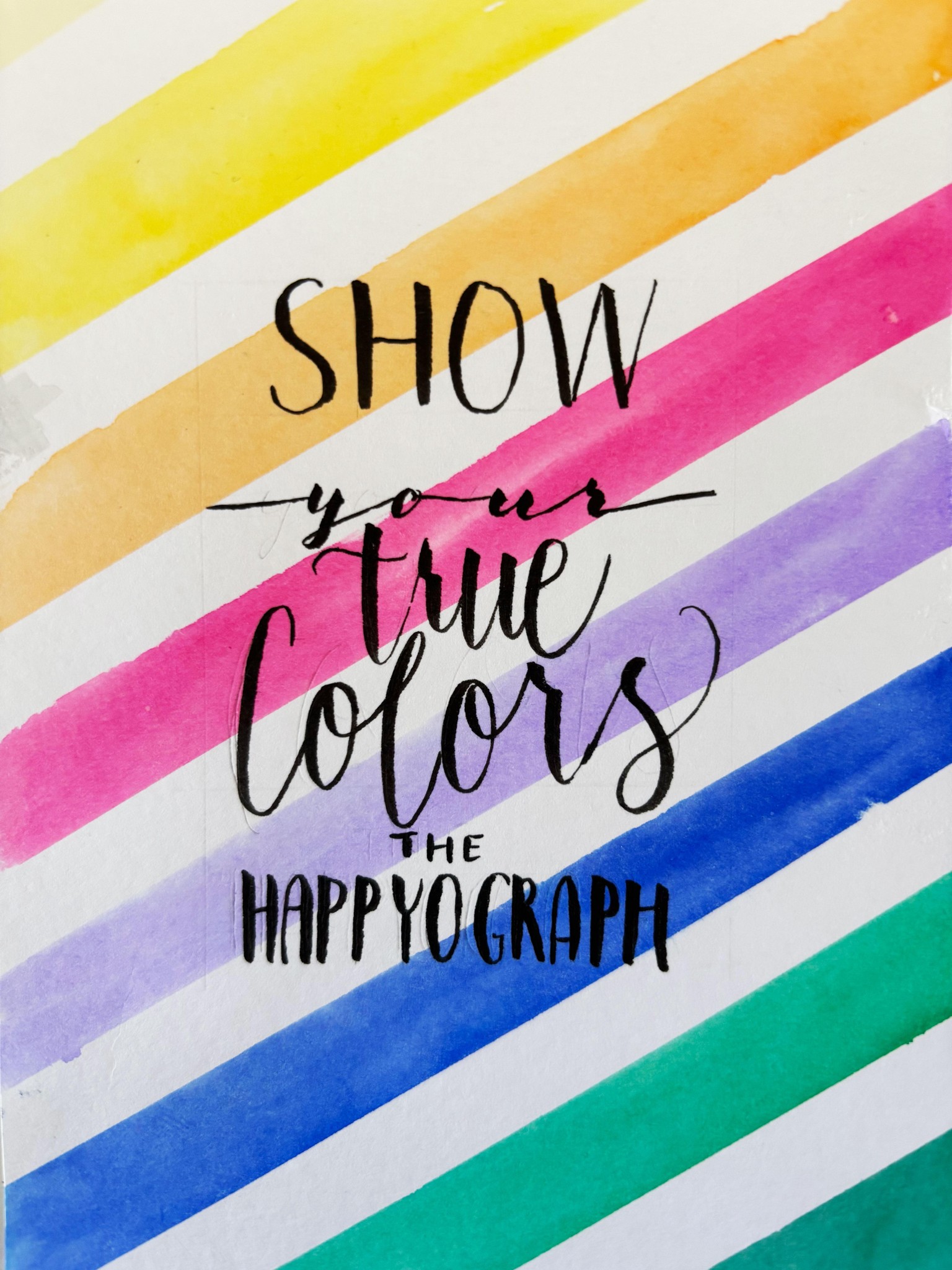 the happyograph in rainbow colors - image 2 - student project