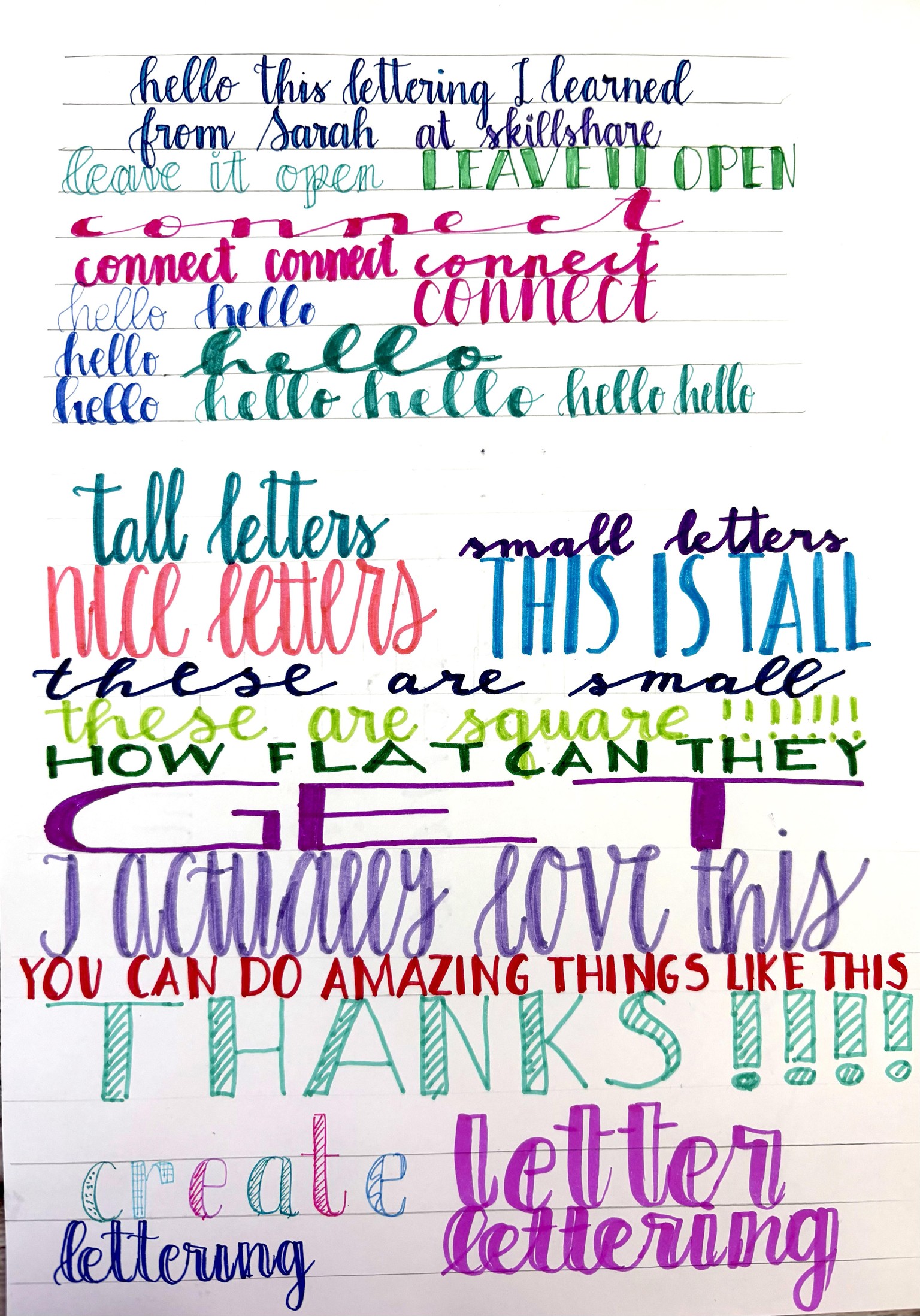 lettering styles - image 1 - student project