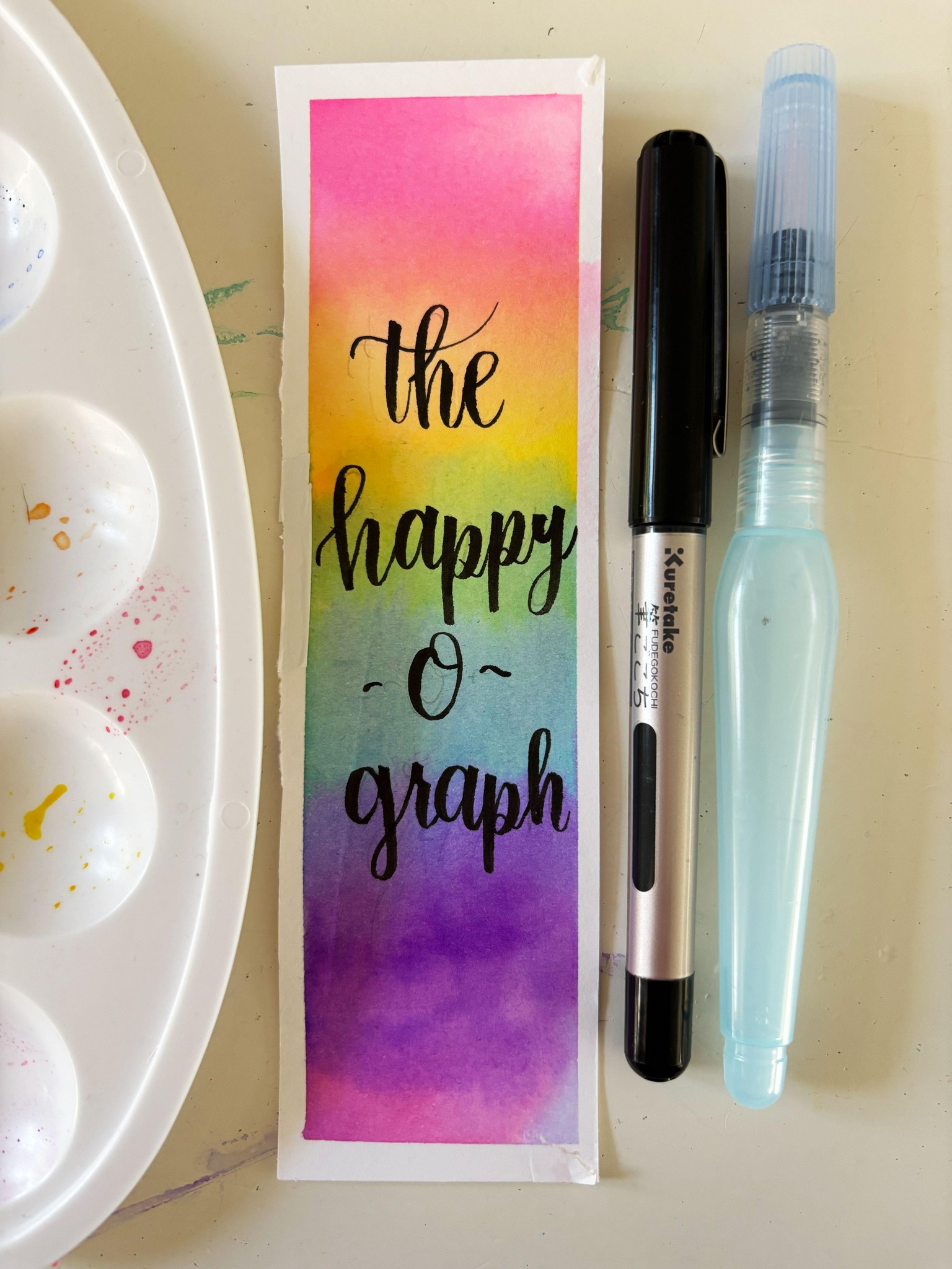 the happyograph in rainbow colors - image 3 - student project