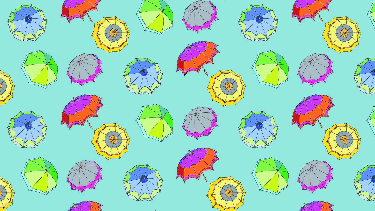 My first seamless patterns - image 3 - student project