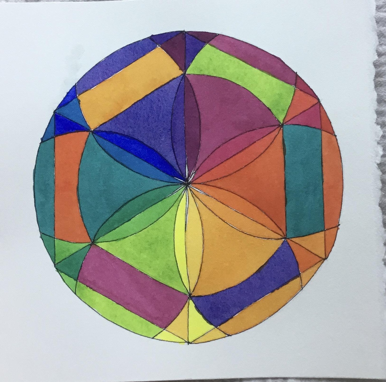 Part 3 flower mandala - image 1 - student project