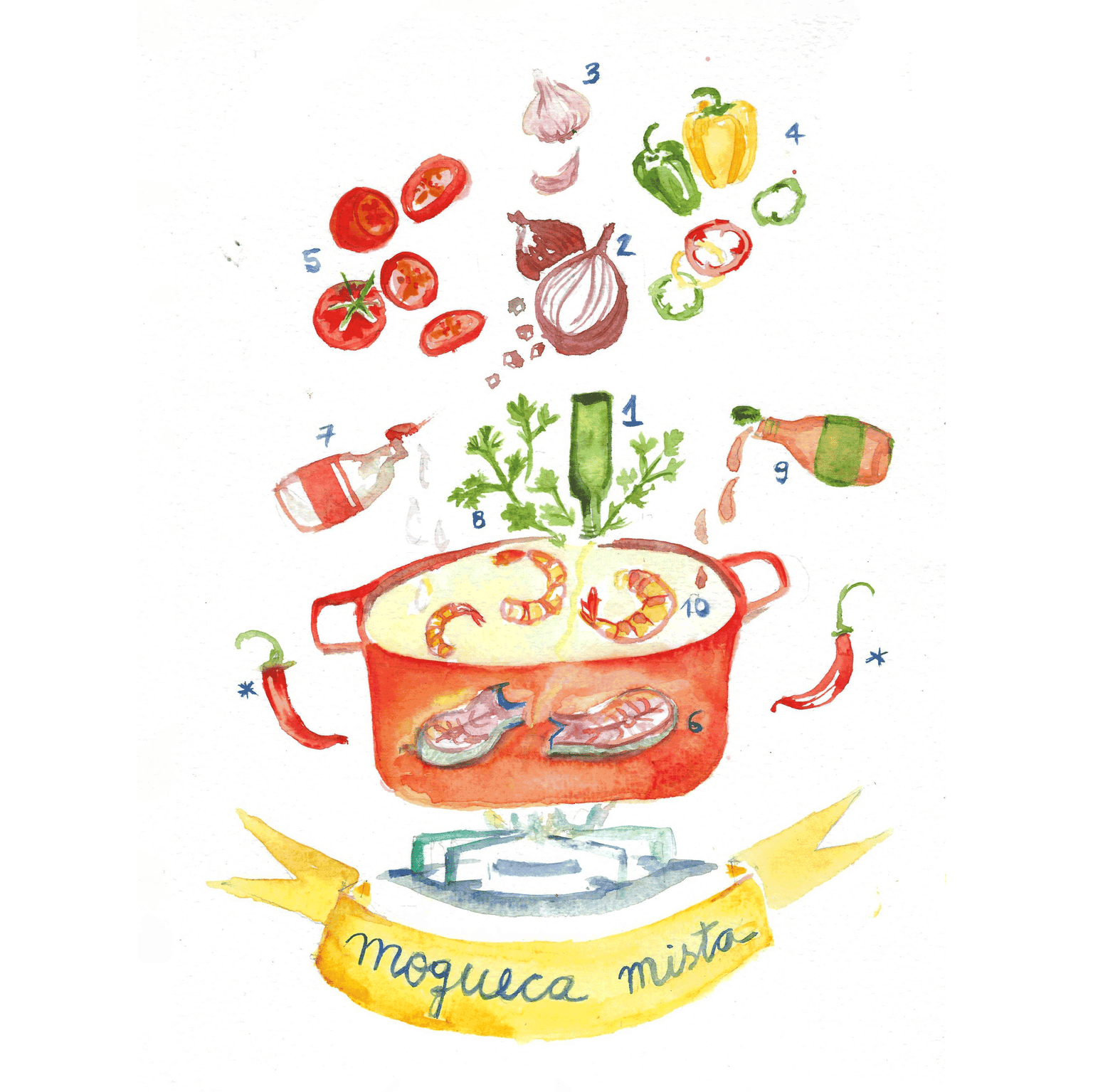 My ilustrated recipe - image 1 - student project