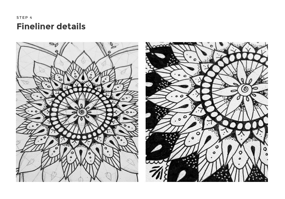 Botanical Mandala - image 4 - student project