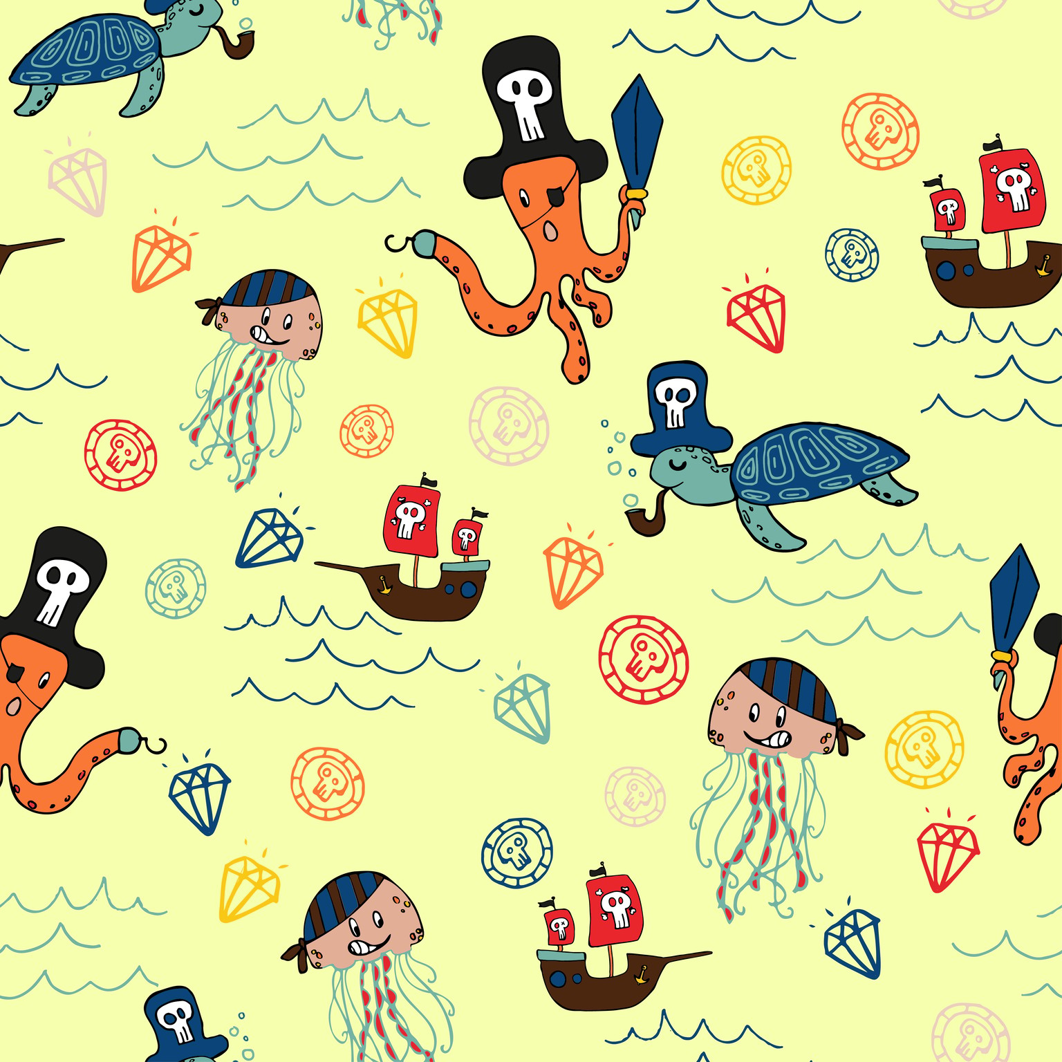 Fish Pirates- Cordinates - image 2 - student project