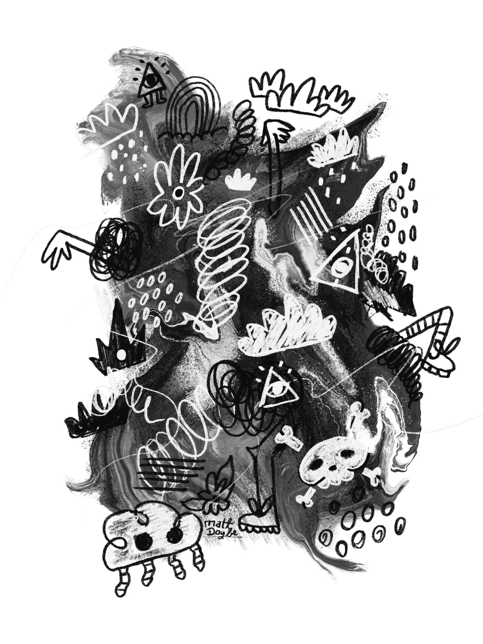 Texture in Procreate - image 1 - student project