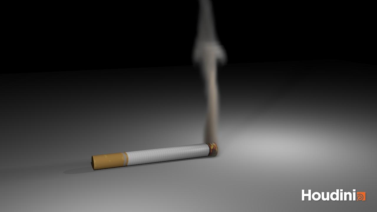 First Houdini Render - image 3 - student project