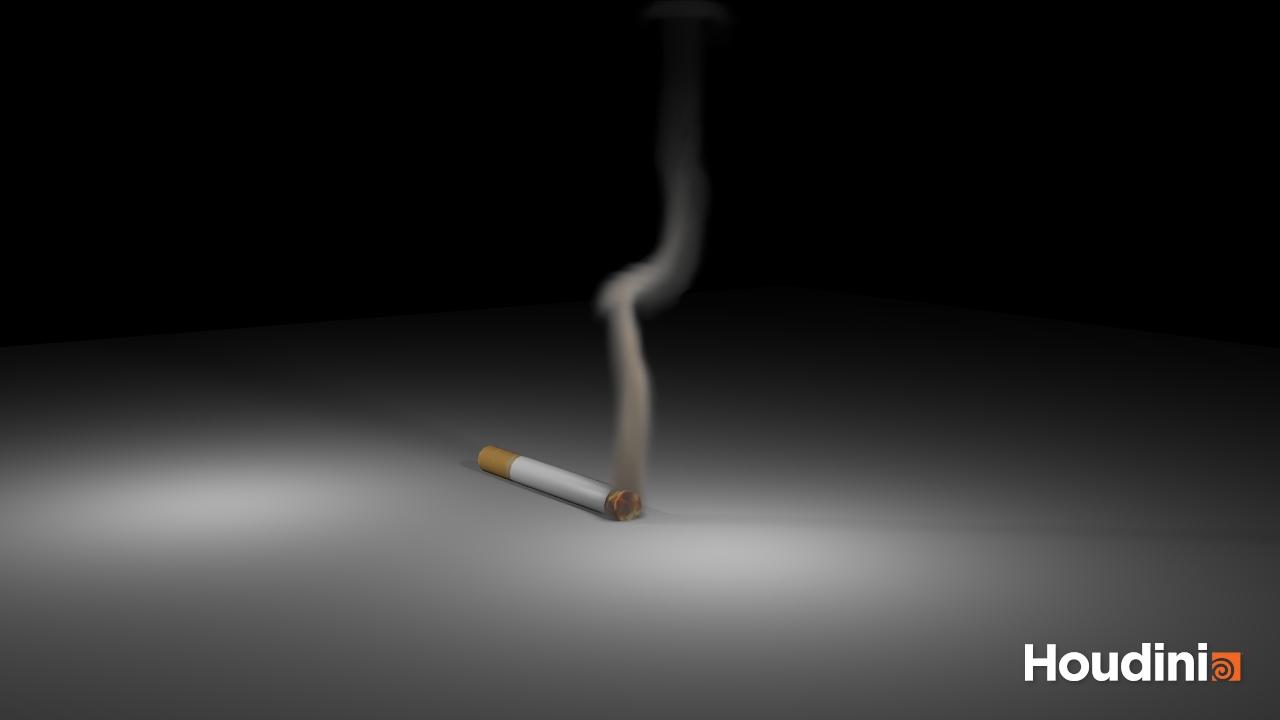 First Houdini Render - image 1 - student project