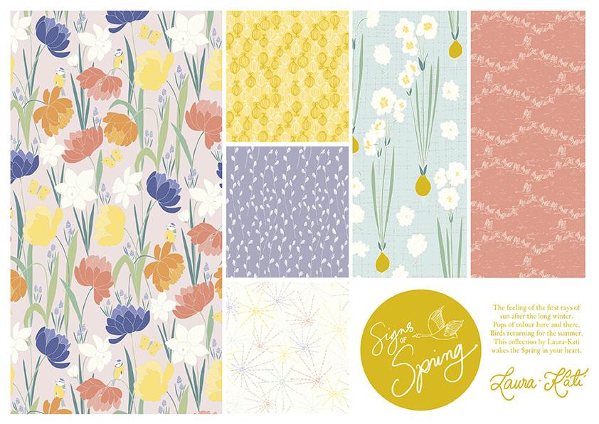 Signs of Spring Collection - image 1 - student project