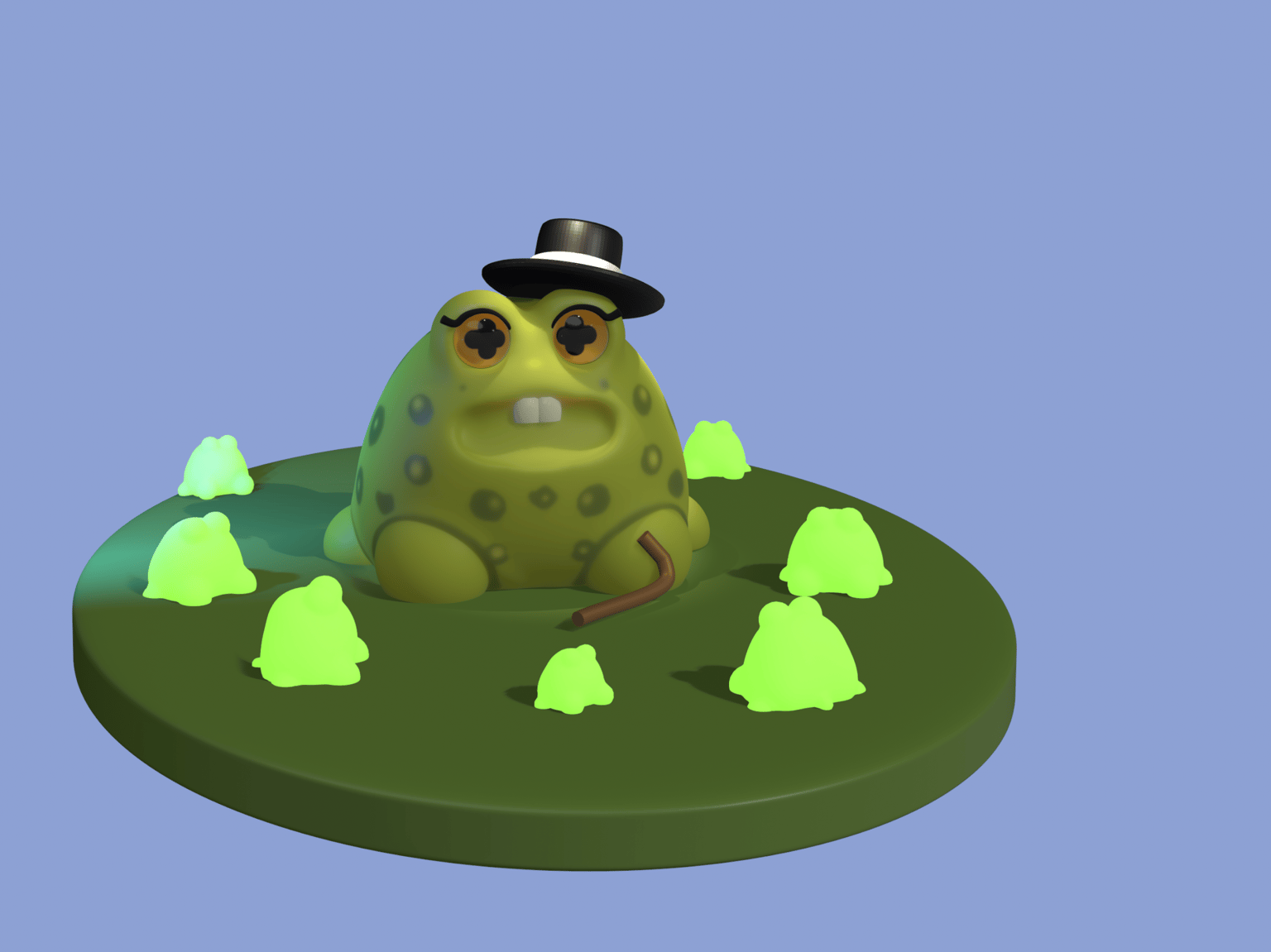 Ode to the wb frog - image 1 - student project