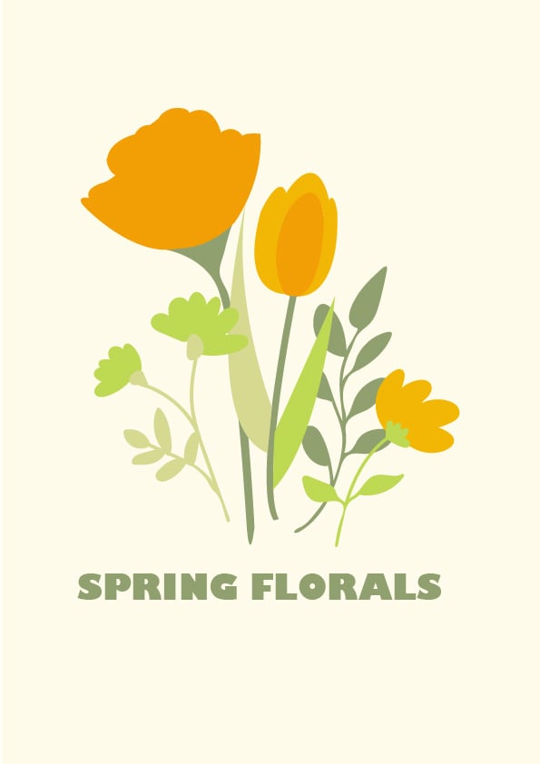 Spring Floral Pattern - image 3 - student project