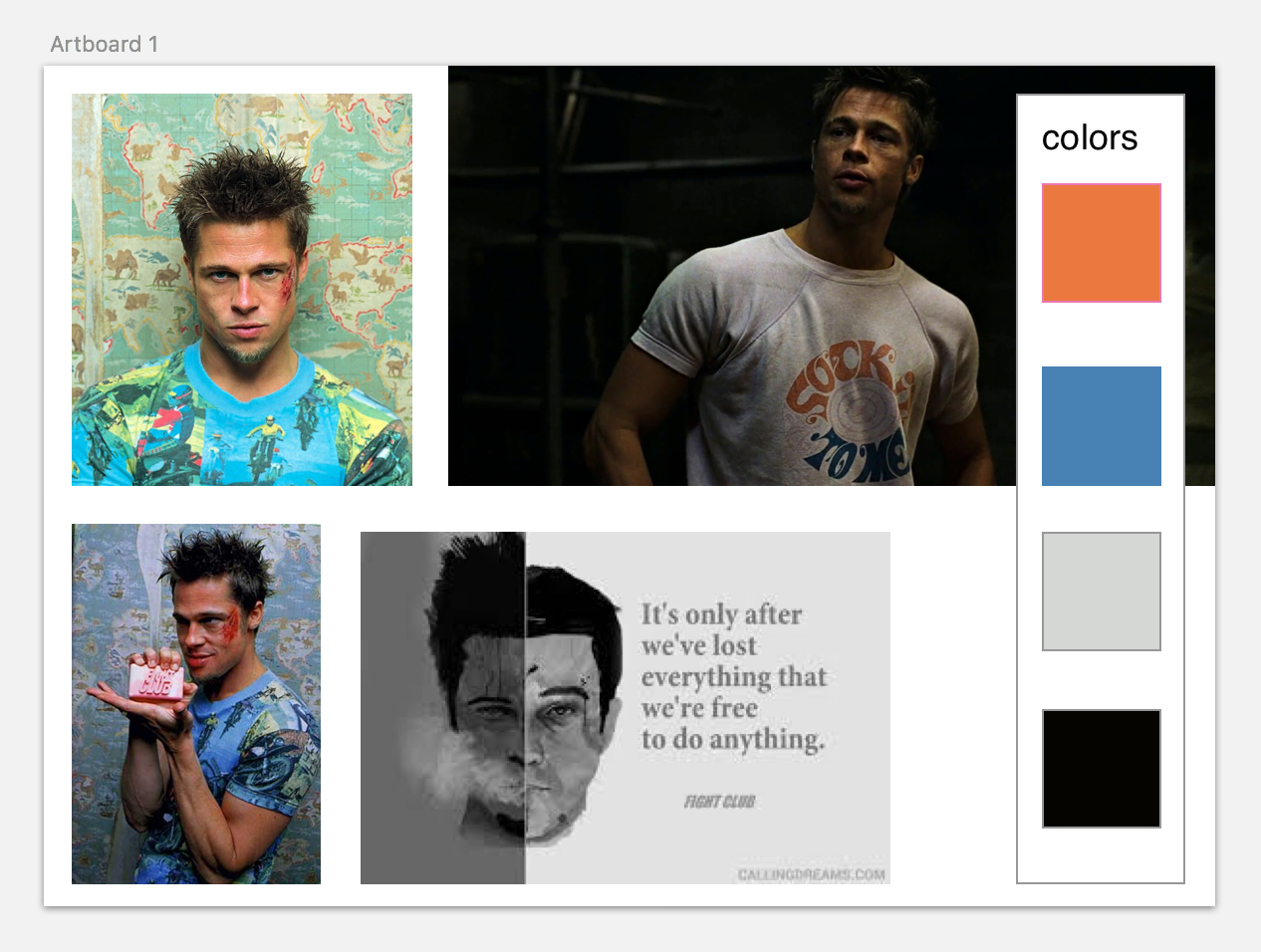 Tyler Durden - image 1 - student project