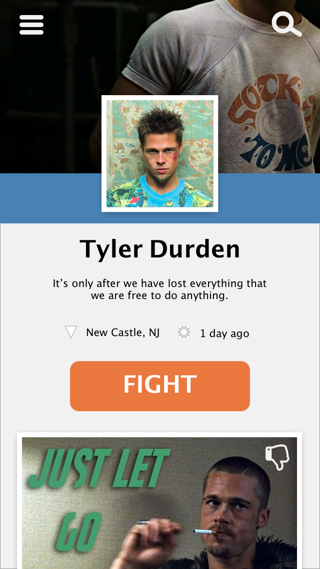Tyler Durden - image 3 - student project