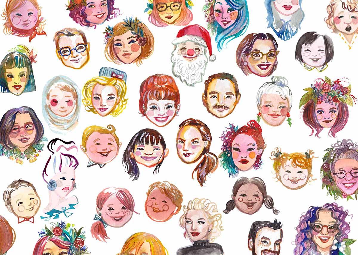 Expressive Little Faces {Teacher's Sample Project} - image 1 - student project