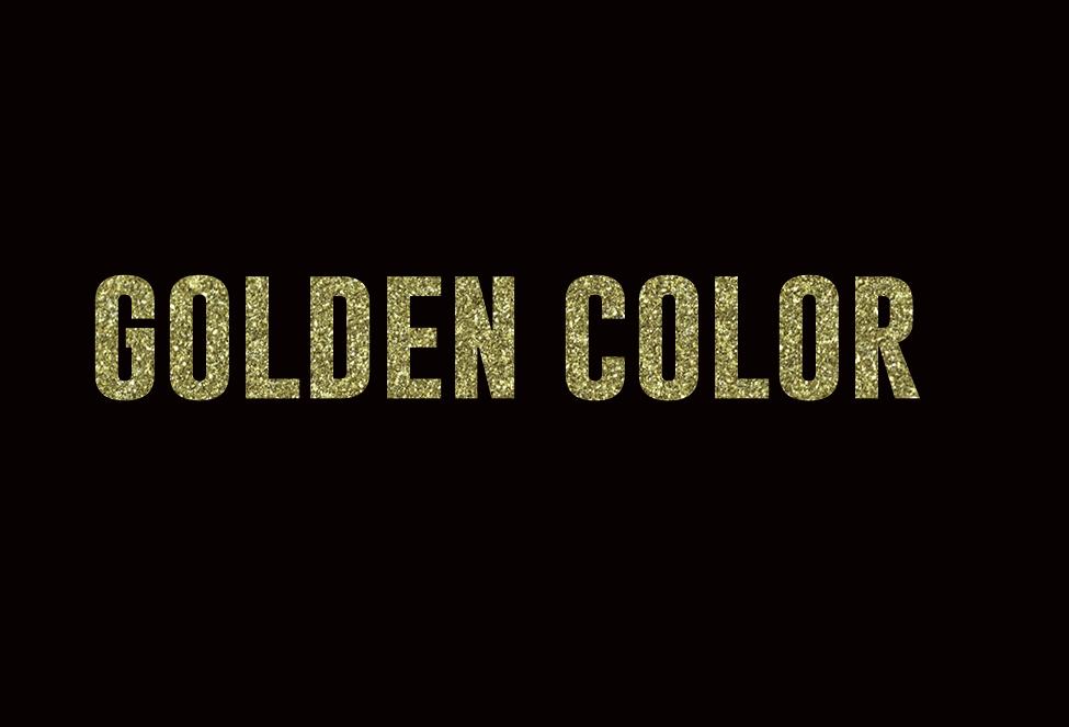 GOLDEN EFFECT ON TEXT - image 1 - student project
