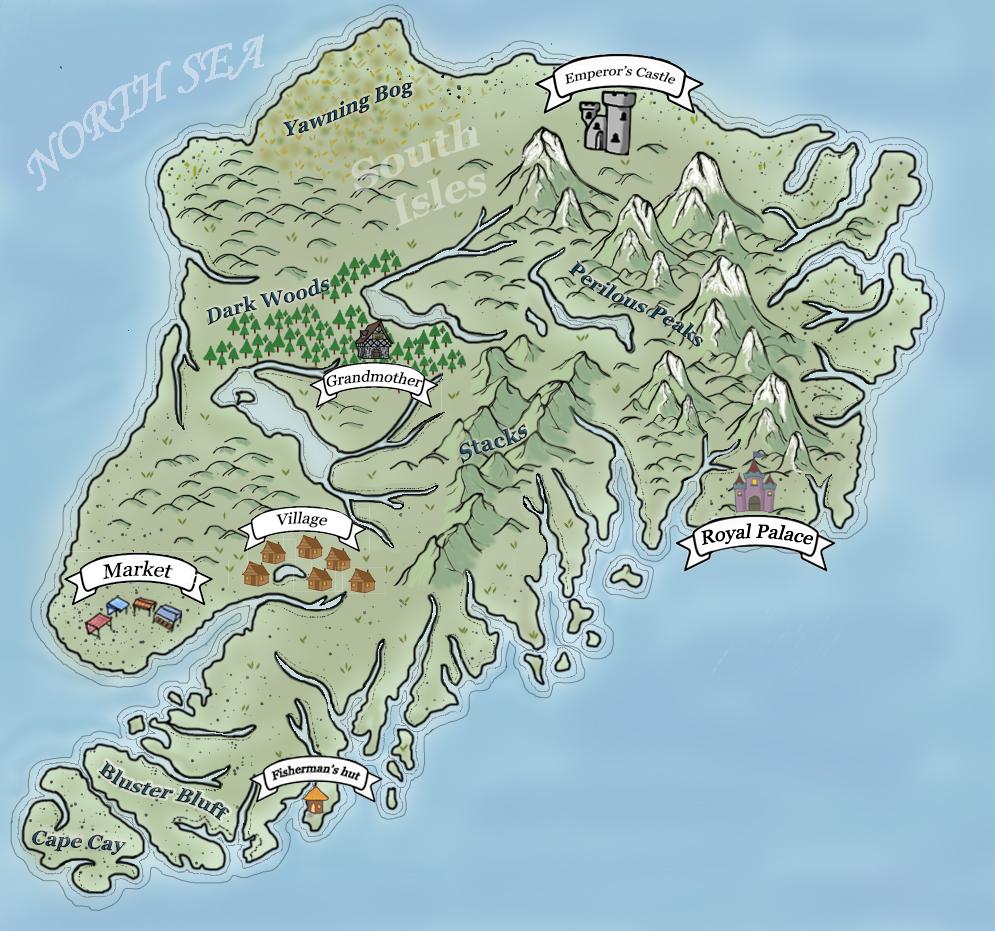 My Fantasy Map - image 1 - student project