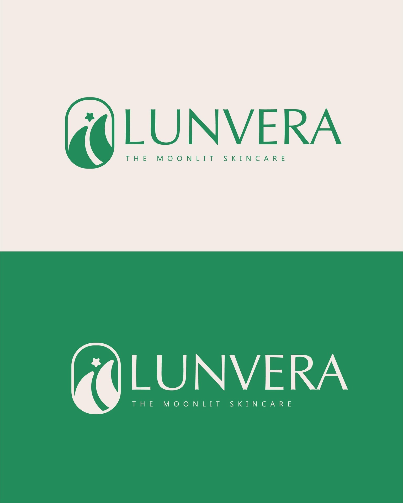 Lunvera (Skincare brand identity) - image 2 - student project
