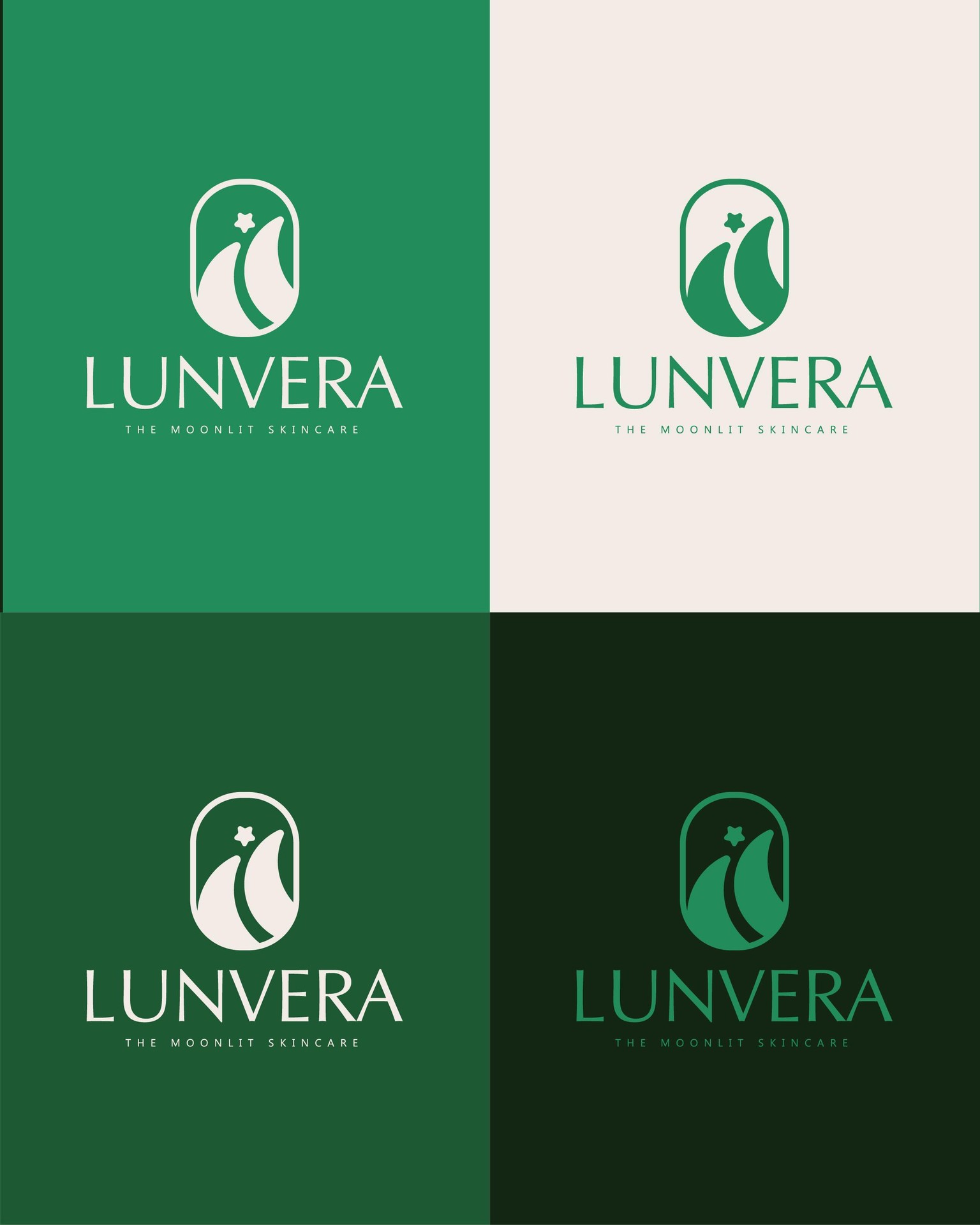Lunvera (Skincare brand identity) - image 3 - student project