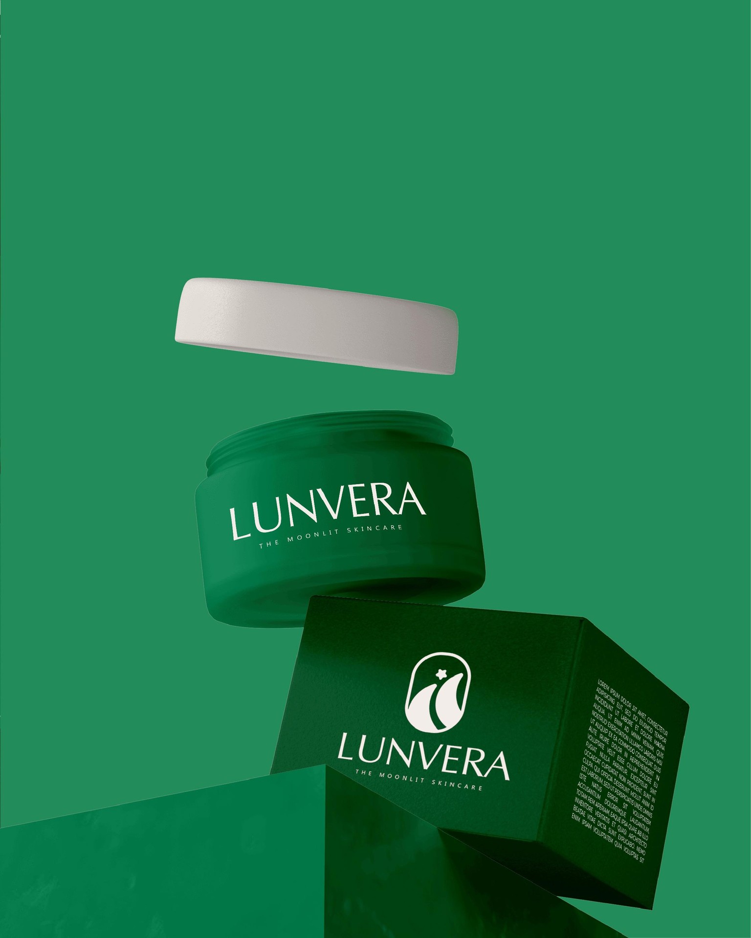 Lunvera (Skincare brand identity) - image 5 - student project