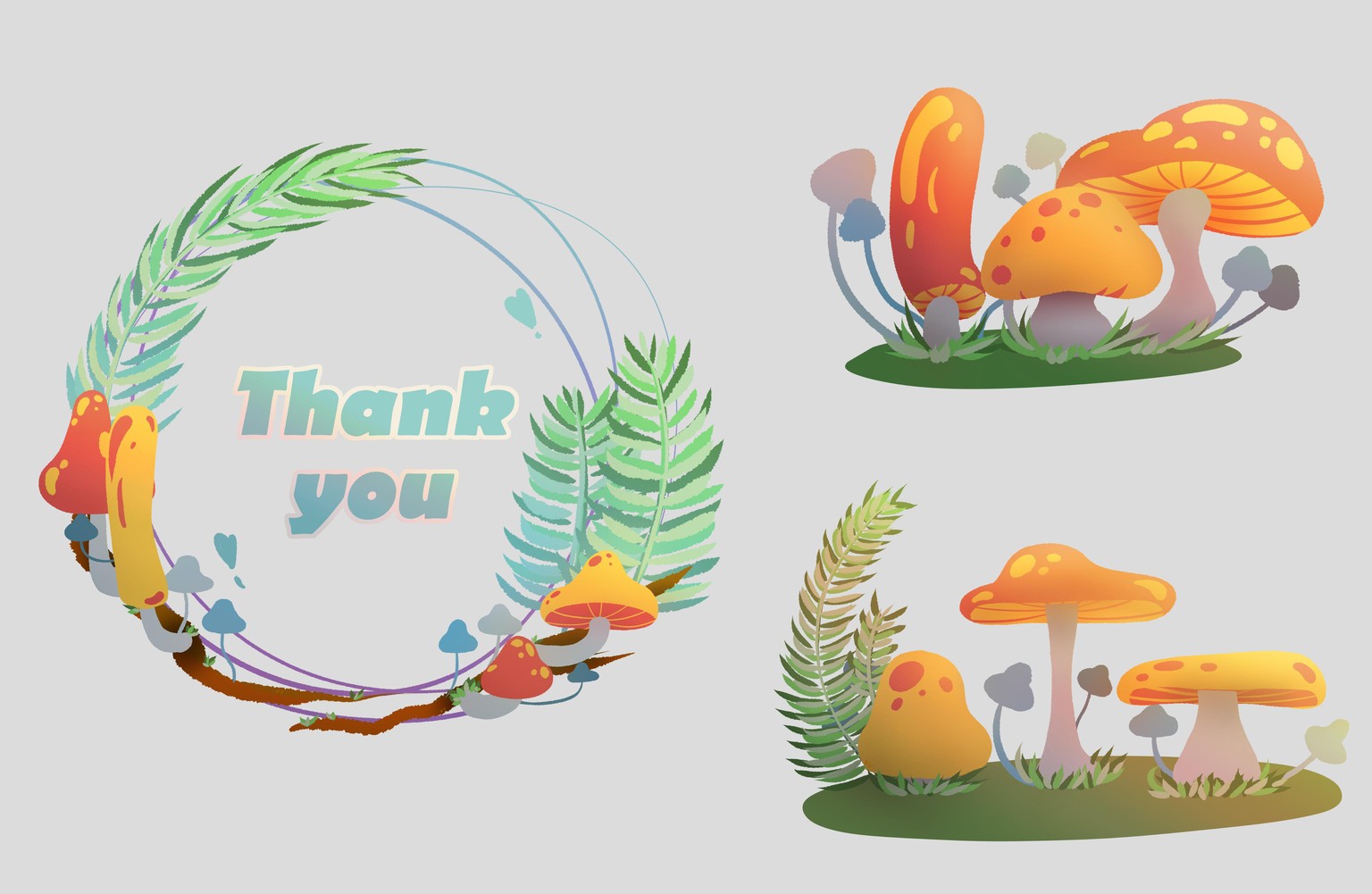 mushrooms :3 - image 1 - student project