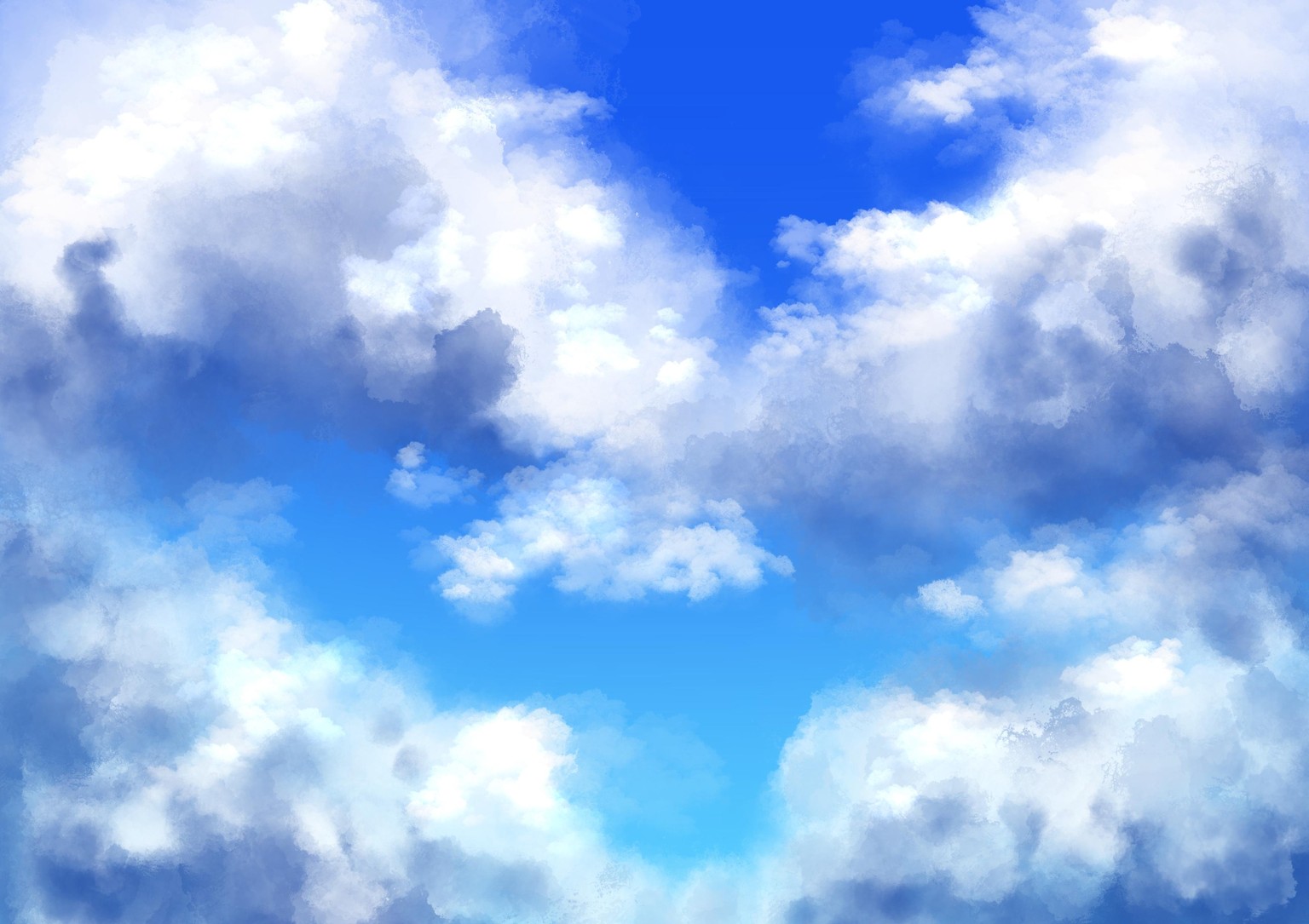 Inspiring lesson about the clouds - image 1 - student project
