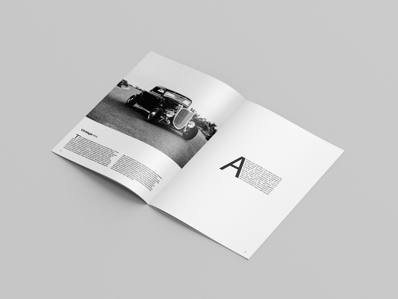 Universe, History of automobile, symmetrical and asymmetrical balance - image 15 - student project