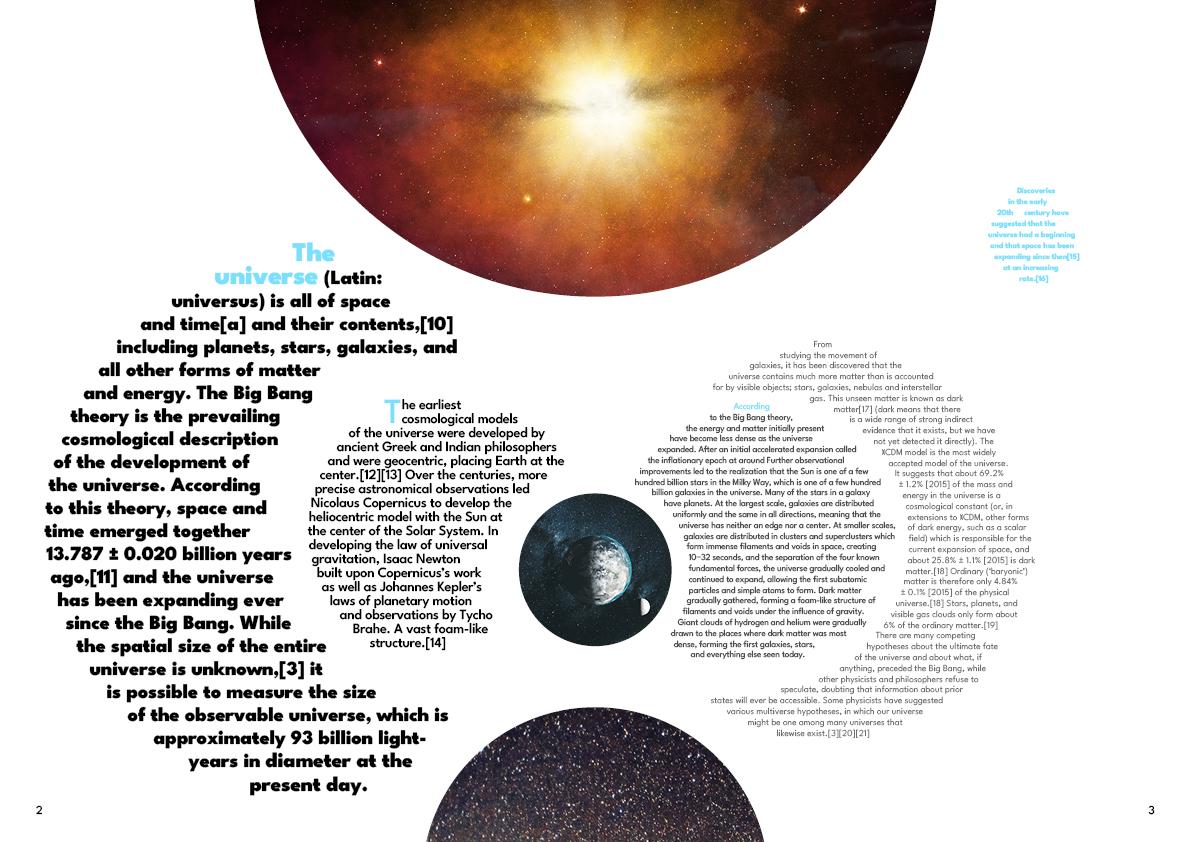 Universe, History of automobile, symmetrical and asymmetrical balance - image 6 - student project