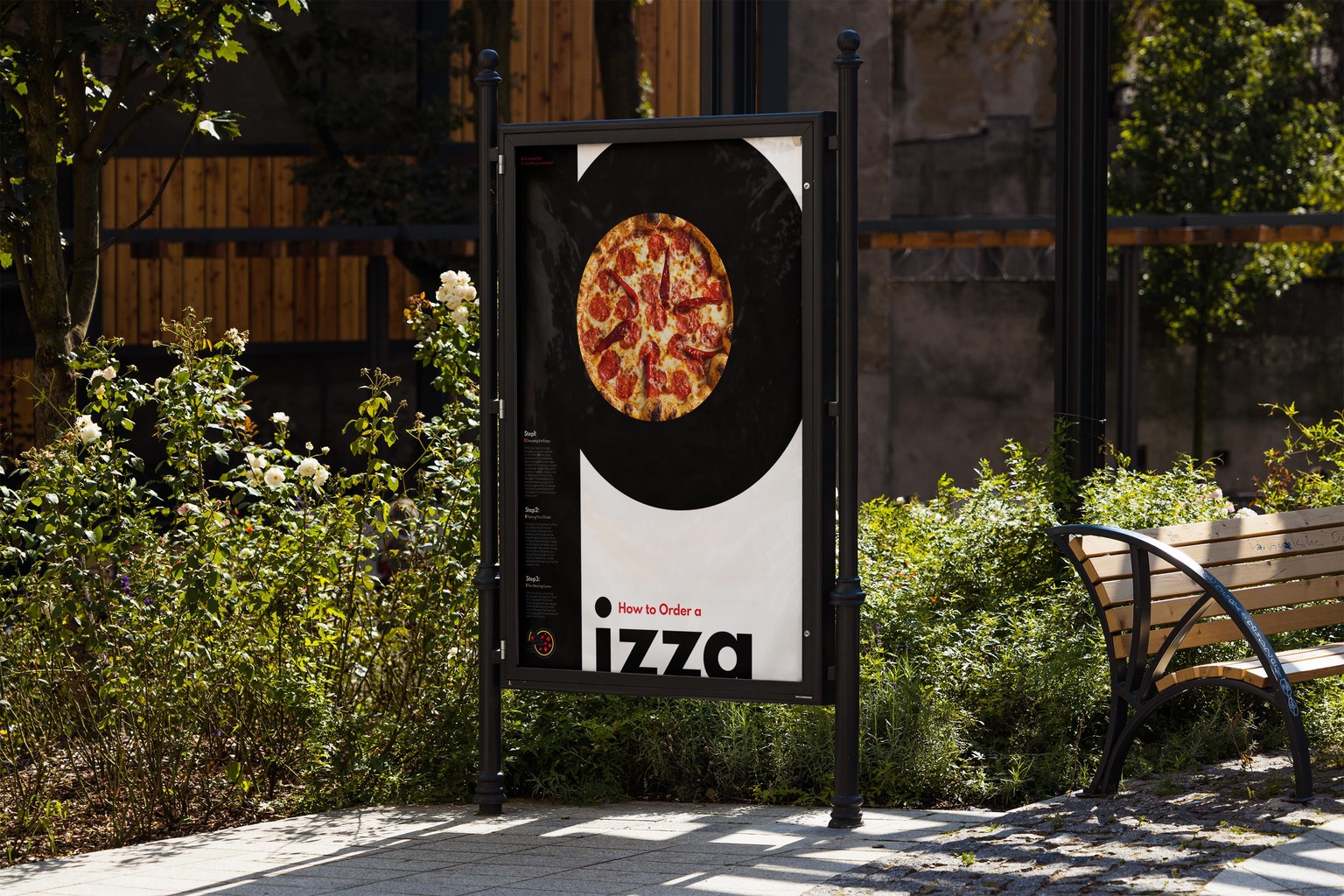 How to order a pizza poster + Ice cream + Koala = ? - image 8 - student project