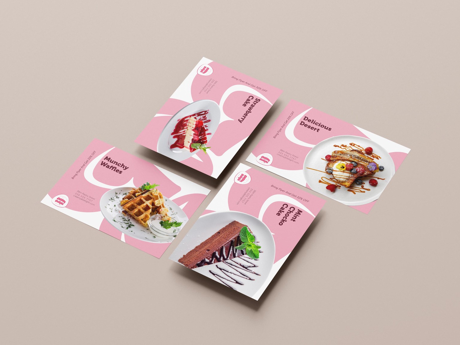 High Volume Design in Adobe InDesign - image 3 - student project
