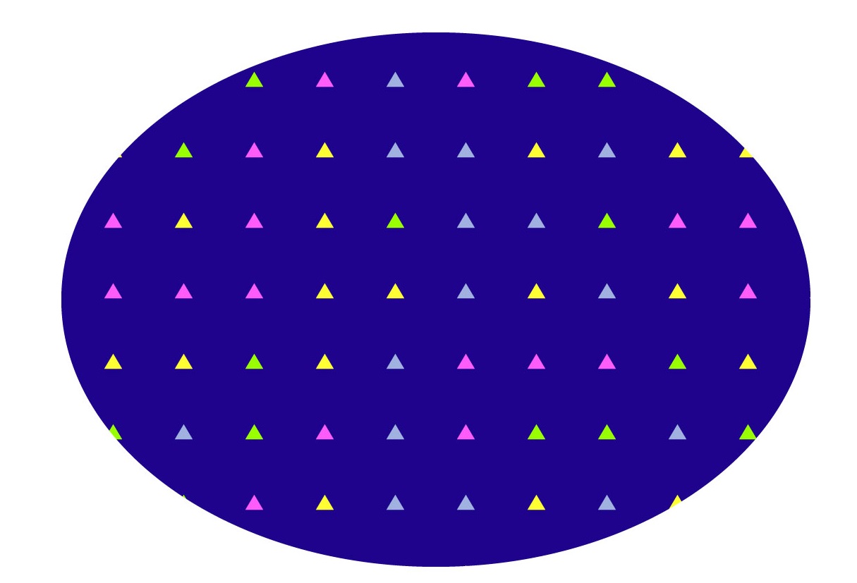 Triangle patterns - image 2 - student project