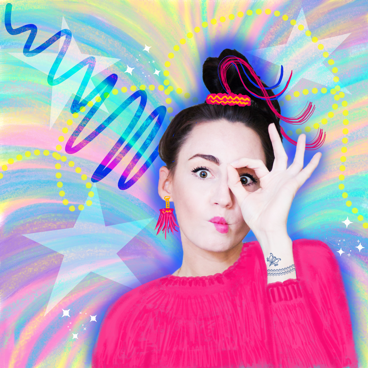 Color pop collage - image 2 - student project