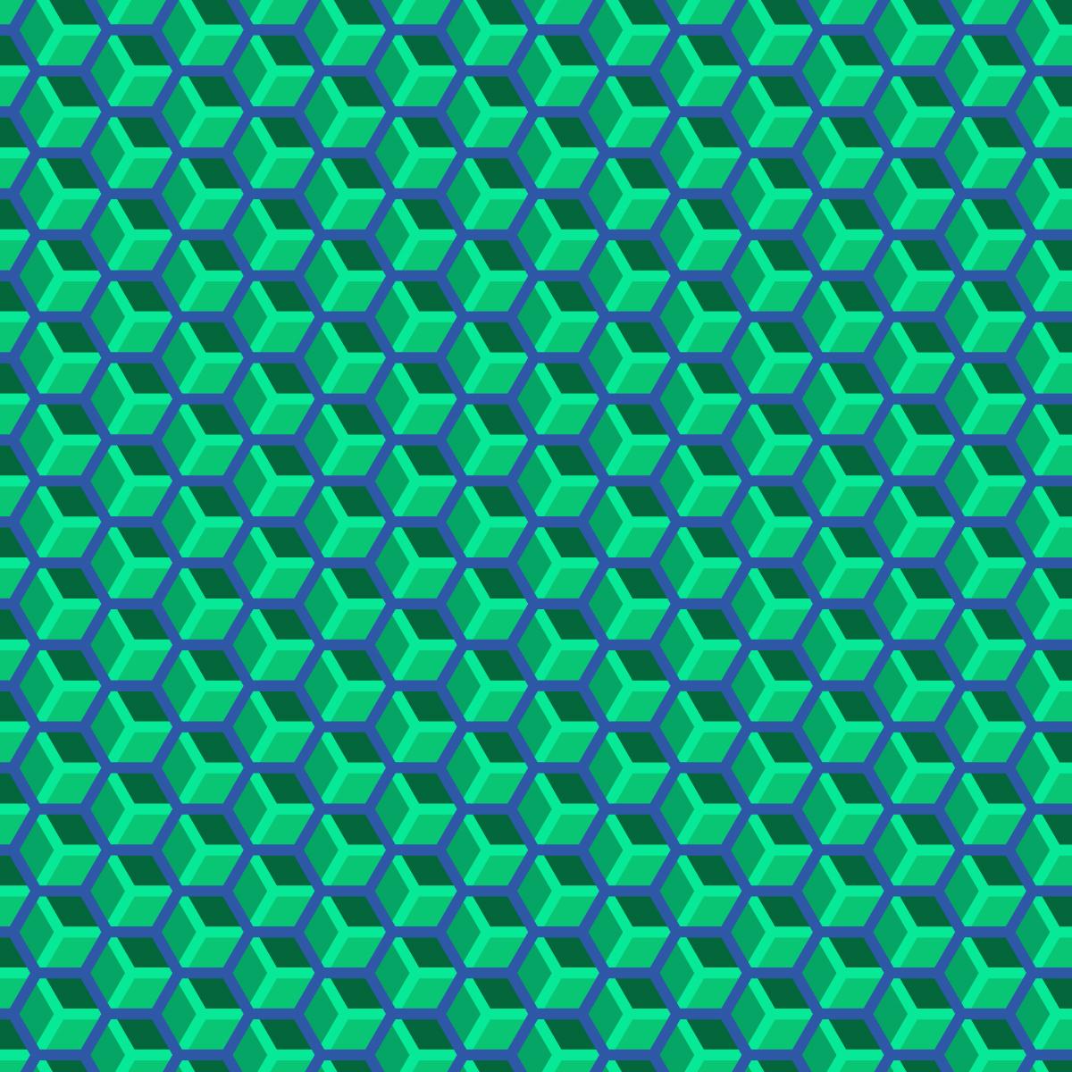 Hexagon patterns - image 3 - student project