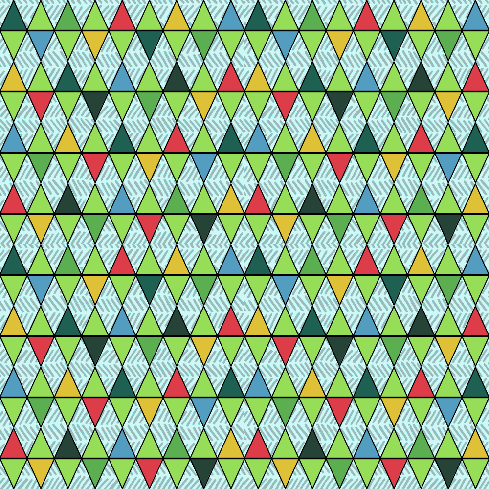 Half drop pattern - coordinates - image 3 - student project