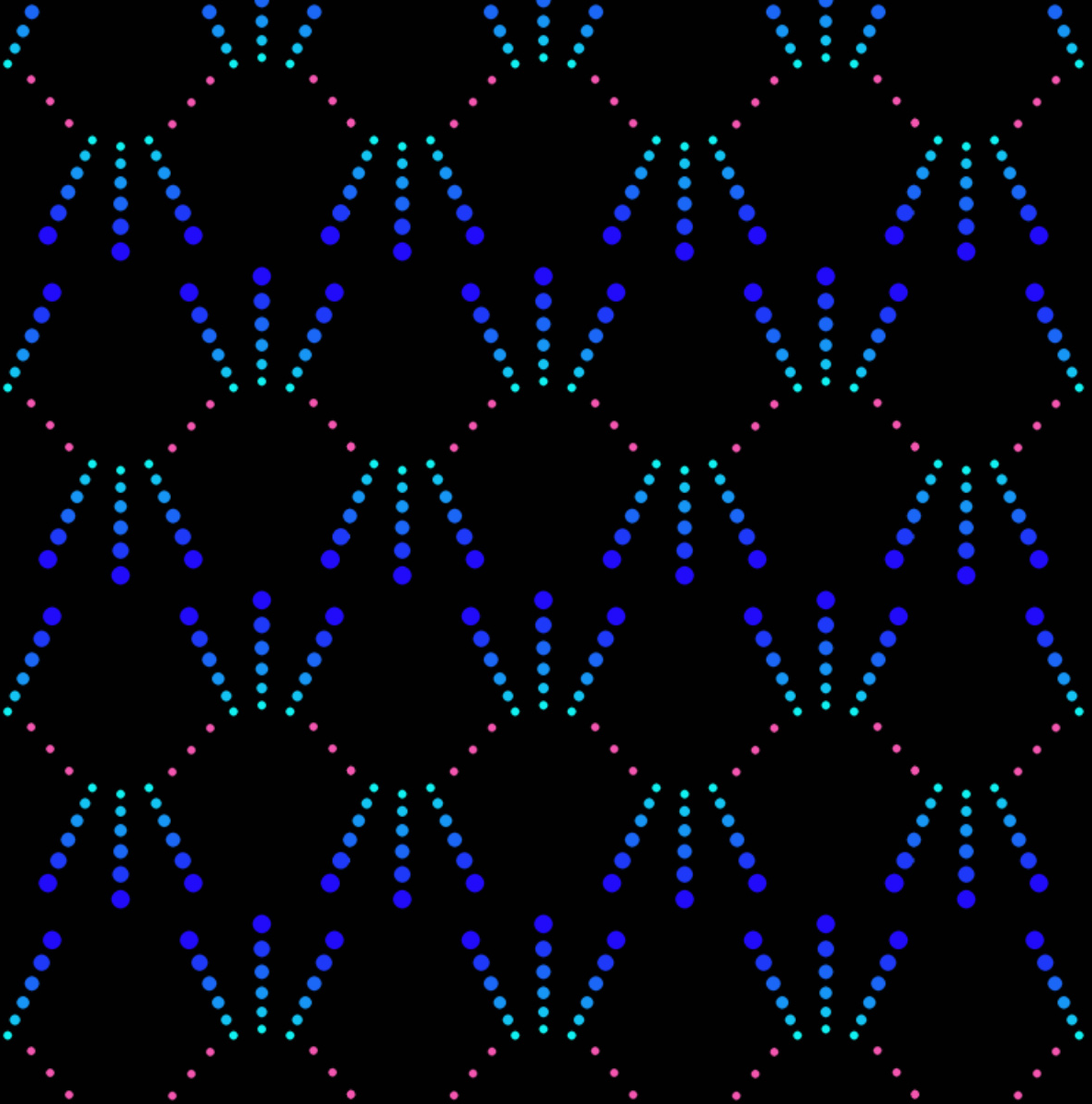 Dotted lines patterns - image 2 - student project