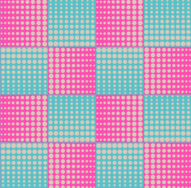 Dotted lines patterns - image 1 - student project