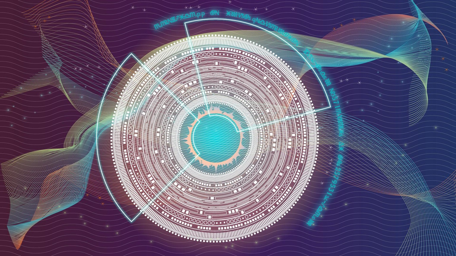 High tech HUD ring - image 1 - student project