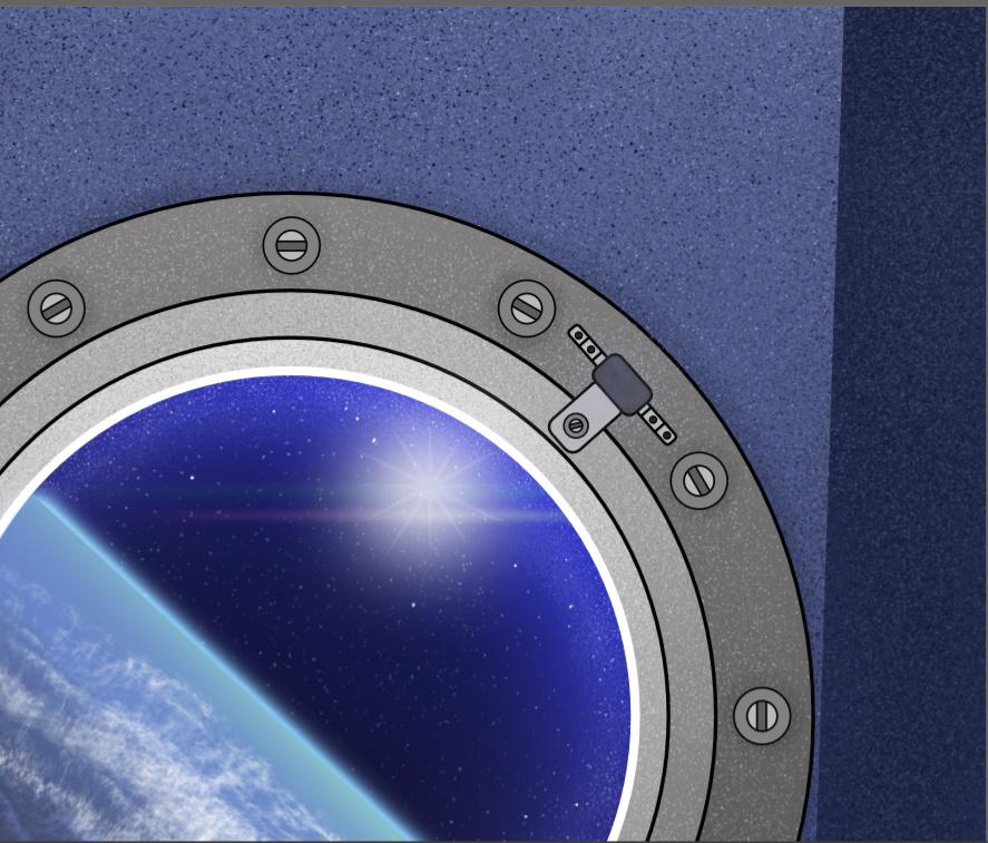 Spaceship porthole - image 2 - student project