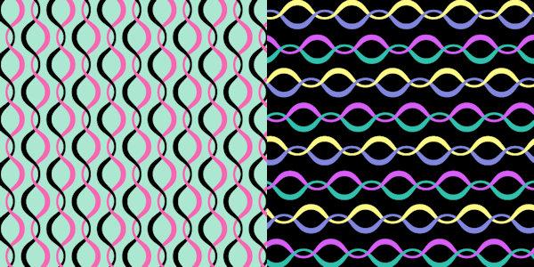 Curvy lines patterns - image 4 - student project