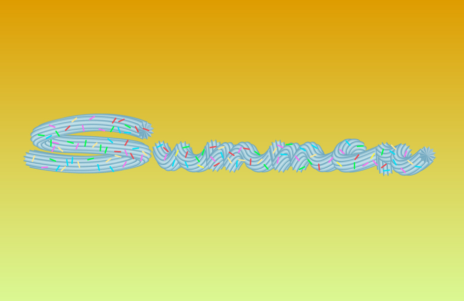 Piping text - image 1 - student project