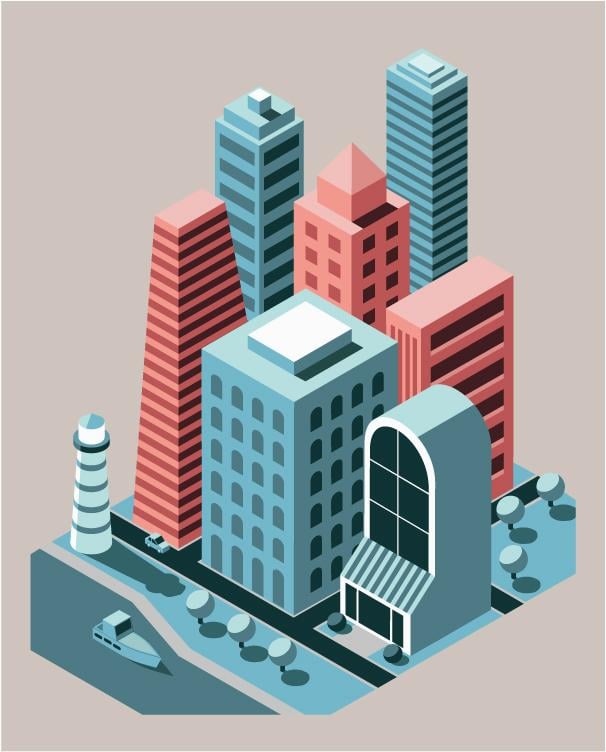 Isometric block - image 1 - student project